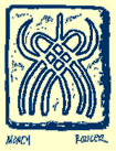 [Graphic: tile with an ornate symbol. Artist: William Rotsler, California]