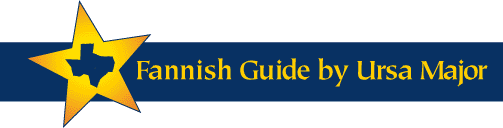 [Fannish Guide by Ursa Major]