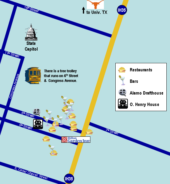 map of hotel location