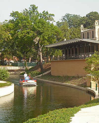 The Riverwalk Museum Reach at the San Antonio Museum of Art